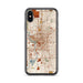 Custom Indianapolis Indiana Map Phone Case in Woodblock