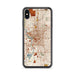 Custom Indianapolis Indiana Map Phone Case in Woodblock
