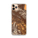 Custom Indio California Map Phone Case in Ember