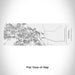 Rendered View of Indio California Map Engraving on 10oz Stainless Steel Insulated Cup with Sliding Lid in White