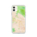 Custom Indio California Map Phone Case in Watercolor
