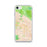 Custom Indio California Map iPhone SE Phone Case in Watercolor