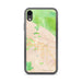 Custom Indio California Map Phone Case in Watercolor