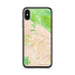 Custom Indio California Map Phone Case in Watercolor