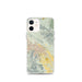 Custom Indio California Map iPhone 12 mini Phone Case in Woodblock
