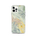 Custom Indio California Map iPhone 12 Pro Phone Case in Woodblock
