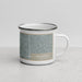 Right View Custom Inglewood California Map Enamel Mug in Afternoon