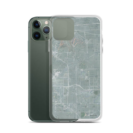 Custom Inglewood California Map Phone Case in Afternoon