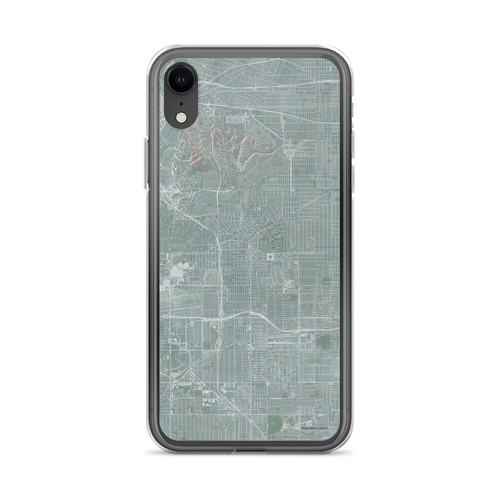 Custom iPhone XR Inglewood California Map Phone Case in Afternoon