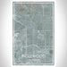Inglewood California Map Print Portrait Orientation in Afternoon Style With Shaded Background