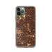 Custom iPhone 11 Pro Inglewood California Map Phone Case in Ember