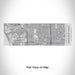 Rendered View of Inglewood California Map Engraving on 10oz Stainless Steel Insulated Cup with Sipping Lid