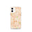Custom iPhone 12 mini Inglewood California Map Phone Case in Watercolor