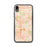 Custom iPhone XR Inglewood California Map Phone Case in Watercolor
