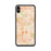 Custom iPhone XS Max Inglewood California Map Phone Case in Watercolor