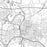 Iowa City Iowa Map Print in Classic Style Zoomed In Close Up Showing Details