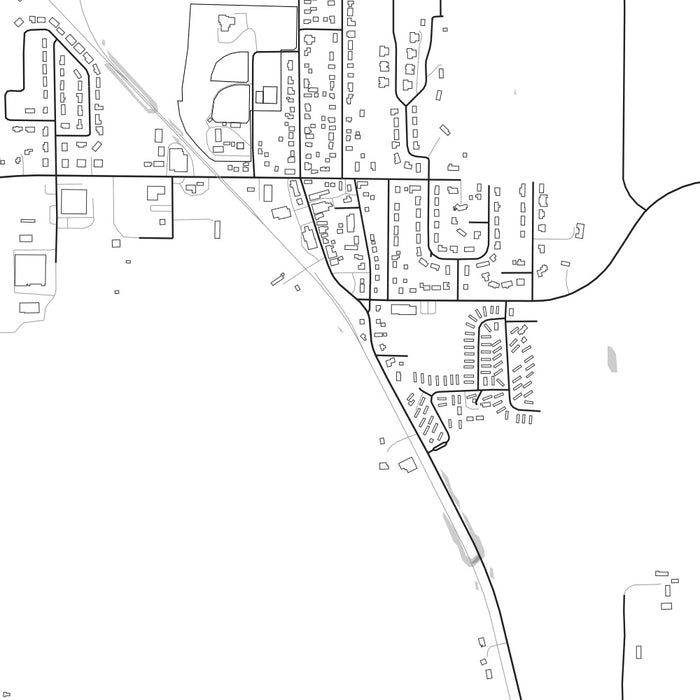 Iron Ridge - Wisconsin Map Print in Classic — JACE Maps