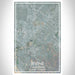 Irvine California Map Print Portrait Orientation in Afternoon Style With Shaded Background