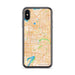 Custom Irving Texas Map Phone Case in Watercolor