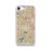 Custom Irving Texas Map iPhone SE Phone Case in Woodblock