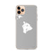 Custom Island of Hawai'i Hawaii Map Phone Case in Classic