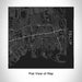 Rendered View of Islip New York Map Engraving on 17oz Stainless Steel Insulated Tumbler in Black