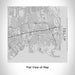 Rendered View of Islip New York Map Engraving on 17oz Stainless Steel Insulated Tumbler