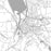 Ithaca New York Map Print in Classic Style Zoomed In Close Up Showing Details