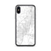 Custom Jackson Mississippi Map Phone Case in Classic