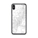Custom Jackson Mississippi Map Phone Case in Classic