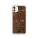Custom Jackson Mississippi Map Phone Case in Ember