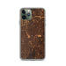 Custom Jackson Mississippi Map Phone Case in Ember