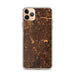 Custom Jackson Mississippi Map Phone Case in Ember