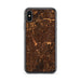 Custom Jackson Mississippi Map Phone Case in Ember