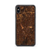 Custom Jackson Mississippi Map Phone Case in Ember