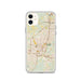 Custom Jackson Mississippi Map Phone Case in Woodblock