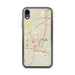 Custom Jackson Mississippi Map Phone Case in Woodblock