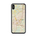 Custom Jackson Mississippi Map Phone Case in Woodblock