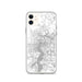 Custom Jacksonville Florida Map Phone Case in Classic