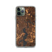 Custom Jacksonville Florida Map Phone Case in Ember