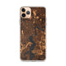 Custom Jacksonville Florida Map Phone Case in Ember