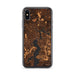 Custom Jacksonville Florida Map Phone Case in Ember