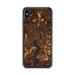 Custom Jacksonville Florida Map Phone Case in Ember