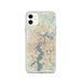 Custom Jacksonville Florida Map Phone Case in Woodblock