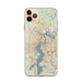 Custom Jacksonville Florida Map Phone Case in Woodblock