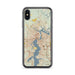 Custom Jacksonville Florida Map Phone Case in Woodblock