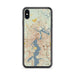 Custom Jacksonville Florida Map Phone Case in Woodblock