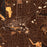 Jamestown New York Map Print in Ember Style Zoomed In Close Up Showing Details