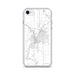 Custom Janesville Wisconsin Map iPhone SE Phone Case in Classic