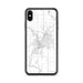 Custom Janesville Wisconsin Map Phone Case in Classic